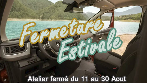 Attention : Atelier fermé au mois d'Aout !
